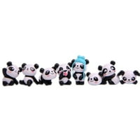 Predivna panda smiješna desktop ornament PVC zanatima Mikro pejzaž ukras za ukrašavanje kuće dnevne