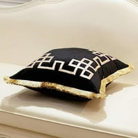 Luksuzni ukrasni jastuk sa resel-baršunastim bacanjem jastuk za jastuk za jastuk za kauč na kauč na