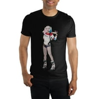 Dr. Harleen Frances Quinzel Harley Quinn Suicide Squad Muška crna majica Majica - Majica - mala