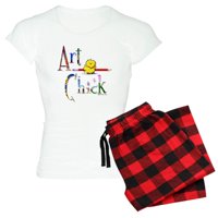 Cafepress - Art Chick - ženska svetlost pidžama
