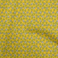 Onuone pamučni dres žute tkanine Životinjski diy odjeću prekrivajući tkaninu Tkanina od dvorišta široko