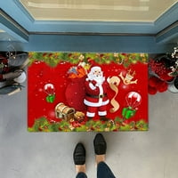 iopqo božićni tepih božićni ukrasi čišćenje božićne tepihe dnevne sobe tepih svečane praznične prostirke