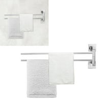Rack ručnika, 180 ° ručni polirani ručni ručnik za ormar za spavaću sobu za kupaonske šipke