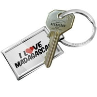 Keychain I Love Madagaskar