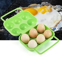 Kontejner za jaja za hladnjak Kuhinja Blagovaonica Portasni jaja Plastični nosač spremnika Preklopni