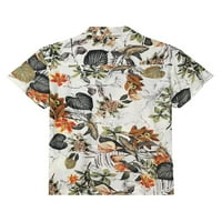 Capreze muške ljetne košulje na vrhu vrhova rever majica casual bluza kratki rukav majica stil-h l