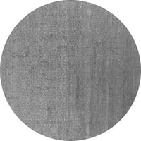Ahgly Company u zatvorenom okruglu okruglog orijentalnih sivih prostirki industrijskih područja, 3 'krug