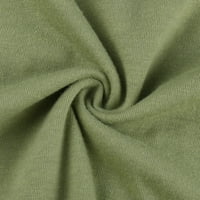 Zodggu Retro čvorove grafičke majice za žene Delovi Smiješna bluza sa gljivama Summer Modni Crew Majice Ležerne prilike Casual Comfy Tees Vintage Trendy kratki rukav Green 8