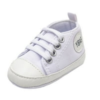 DMQupv Baby Cipes Boy 12-mjeseci Djevojke Djevojke dječake platnene cipele meke jedinice casual tenisice