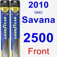 GMC Savana Wiper set set komplet - Hybrid