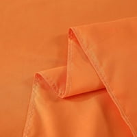 Kvalitetni lim za prenos nit Dubokog džepa Egipatska pamučna boja narančasta kruni veličine kralj