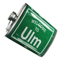 Flask Green Road znak Dobrodošli u Ulm