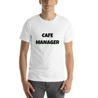 Cafe Manager Fun Style Stil Short Pamučna majica majica po nedefiniranim poklonima