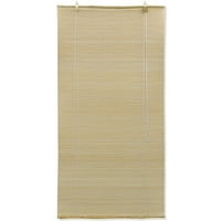 Tomshoo Roller Blind Bamboo 59.1 x63 prirodan