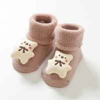 Obuća za bebe za široka stopala Jesen i zimska dječaka Dječji dječaci i djevojke SOCKS cipele s podnim