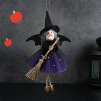 YMPuoqn Halloween Dekoracije unutarnji na otvorenom, divan vještica ukras veštica figurice za Halloween