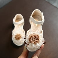 Sandale djevojke Dječja čipka za zabavu Koža cvjetna princeza dječje cipele za djecu