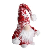 Božićni dekoracija dekora Decration Desktop Gnome lutka Stojiti crtani ukrasi