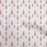Onuone Georgette viskoza ružičasta tkanina blok haljina materijala od tkanine tiskane tkanine uz dvorište