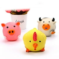 Gwong Pet Squeaky igračke u obliku životinje u obliku kasnih boja zvučne igračke za pse