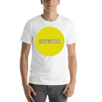 2xl žuta dot investitor kratki pamučna majica kratkih rukava po nedefiniranim poklonima