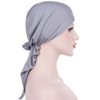 Turban kap zamotavanje kapa za kosu za kosu za žene šal gubitak rastezanje bejzbol kape
