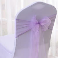 Predsjedavajući organskih ormara svijetlo boje svilenkastog ukrasa za vjenky vjenčani čist poklopac