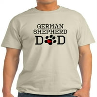 Cafepress - njemački ovčarski tata - lagana majica - CP
