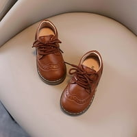 Honeeladyy Toddler Kid Cipele Toddler Baby Girls Boys Casual čipke od kože cipele od cipela bijela prodaja