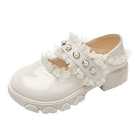 DMQupv Veličine Djevojke Sandale cipele Jedne cipele Princess Cipele Sandale Cvjetni luk cipele Drill
