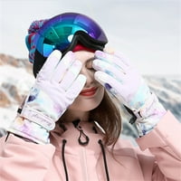 Dadaria tople rukavice Zimske skijaške rukavice Vodootporni snijeg za hladno vrijeme snježne rukavice