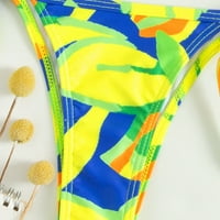 Ženski bikini kupališta bandeau zavoj bikini set push-up brazilski kupaći kostimi kupaći kostim