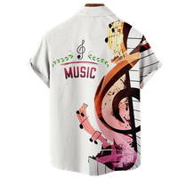 Muzički elementi za odrasle djece havajske majice na plaži Aloha za teen i odrasla osoba