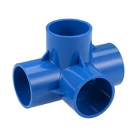4-smjerni lakat PVC cijev, stepen namještaja, veličina tee kutna oprema plava