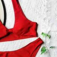 FVWitlyh bikini setovi za žene prugaste kratke hlače postavljene ženske pristiglice za plažu za plivanje