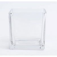 Glavna Ai-GL445CLR Clear Cube Dekorativna vaza