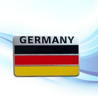 Njemačka zastava za zastavu Naljepnica za automobile Refit naljepnica Creative Automobile Decor