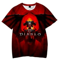 Diablo IV majica Crewneck kratki rukav TEE ženske muške majice 3D odjeća