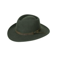 Hoggs of Fife Perth Srusible Felt šešir zeleni veliki zeleni