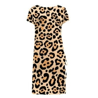 Summer Sačuvanje! Moja narudžba Ljetna moda maturalna haljina Boho haljina haljina za plažu Zebra Print