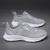 KPOPLK tenisice za muškarce koji trče trenere Muške čipke Up hodanjene tenisice mreže sportske cipele