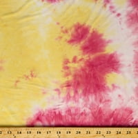 Matte dres brušenog kravata žutog ružičaste 4-smjerne rastezane 60 široko poliester Lycra tkanina od
