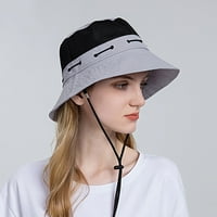 FVWitlyh vodootporni šešir za žene šešir široki rub plaža Podesivi kašiku Hat ljetni šešir kašika