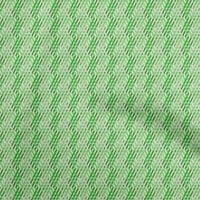 Onuone pamučne svilene kruške zelene tkanine Geometrijski obrtni projekti Dekor tkanina štampan dvorište