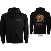 Queen Dame zipped hoodie: Klasični greben