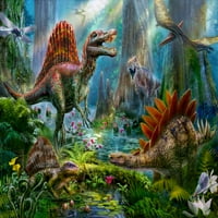 Spinosaur poster Print by Jan Patrick