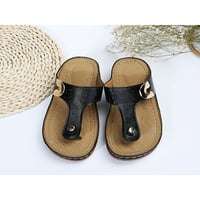 Harsuny ženske modne flip flops t-remen thong klizanje na casual bagesy ljetni plažni klizni sandale