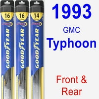 GMC Typhoon stražnje brisača oštrica - Hybrid