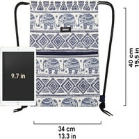 Navlaka za ruksak za crtanje Sackpack Cinch vodootporan najlon za teretanu Shopping Sport Yoga