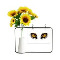 Crtani životinja za ukrašavanje očiju Umjetni suncokret vaze Blassing Card